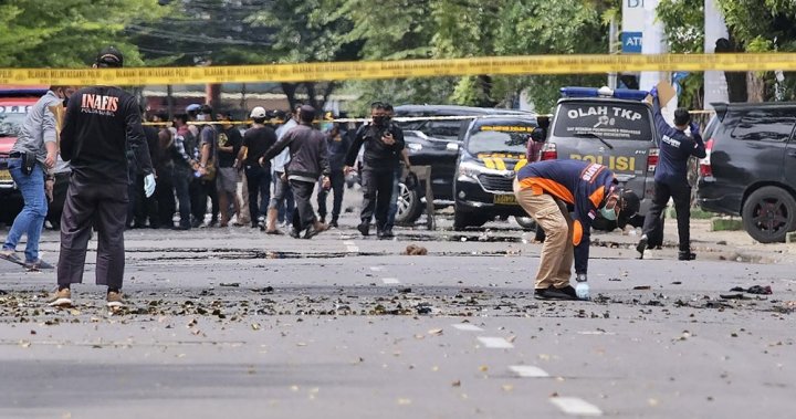 20 injured in bombing outside church in Indonesia on Palm Sunday – National