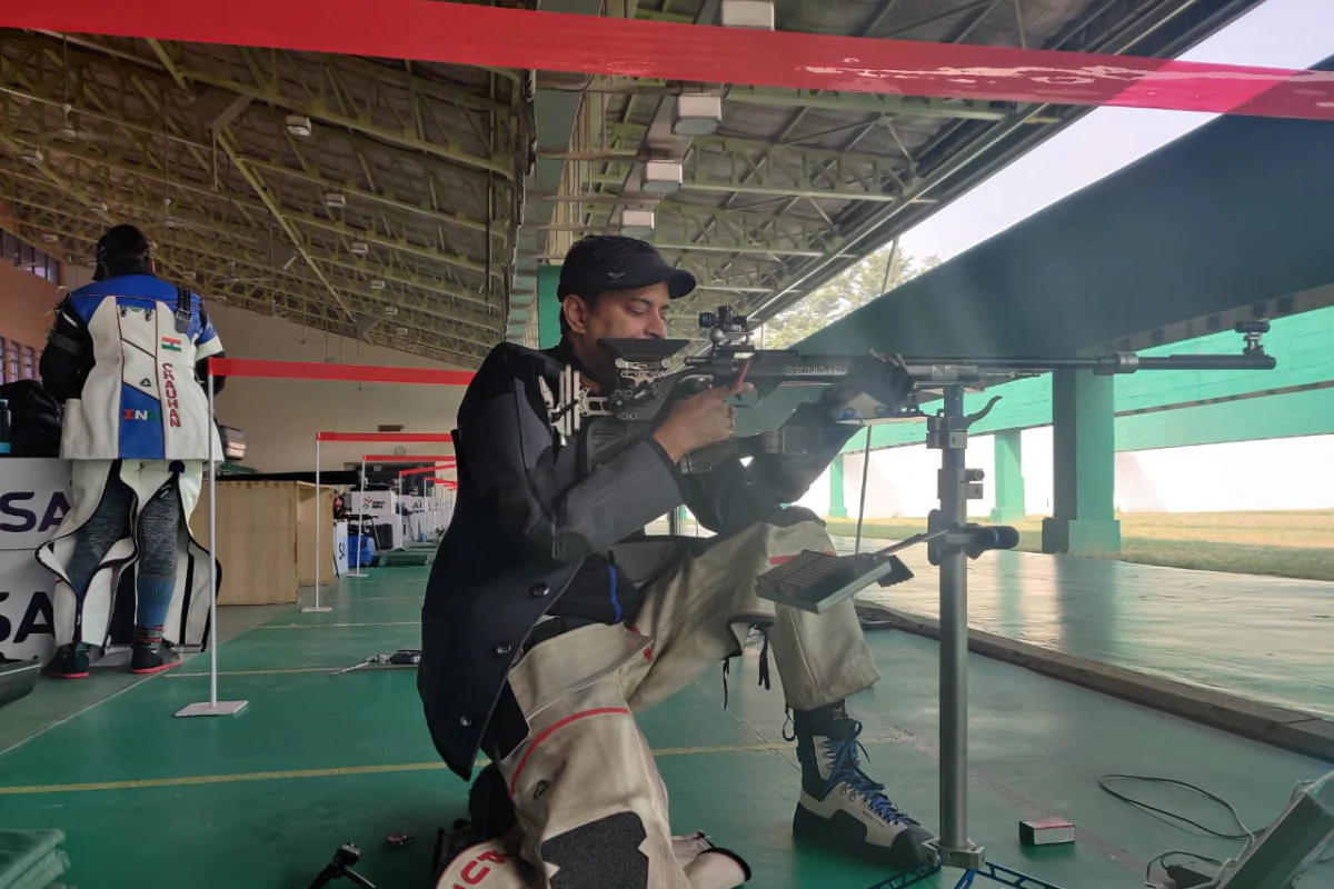 India Bag Gold, Bronze in 50m Rifle 3 Positions Mixed Team Event