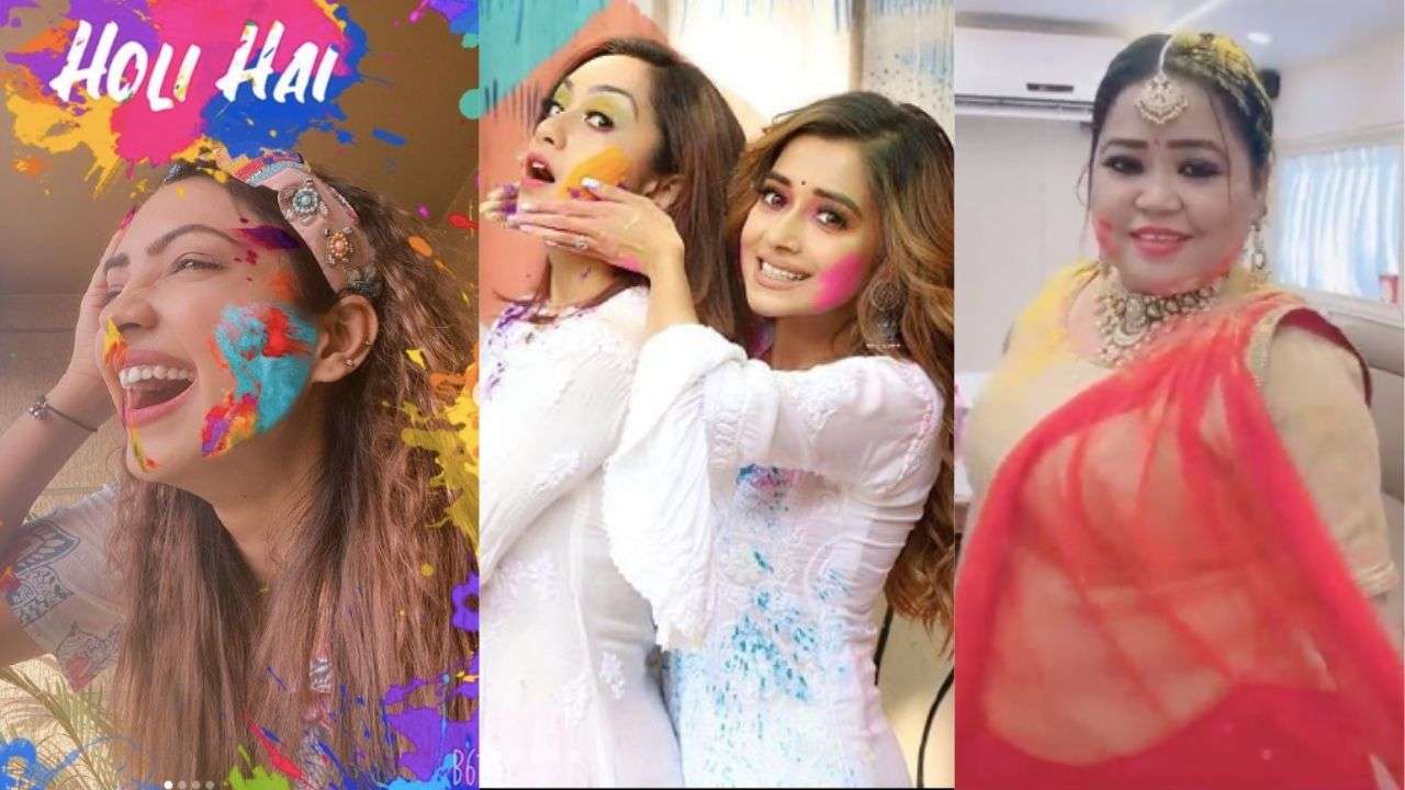 From Bharti Singh to Tina Datta, TV actors wish fans a Happy Holi