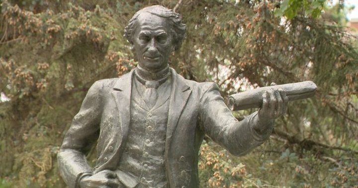 City of Regina report recommends removing John A. Macdonald statue from Victoria Park