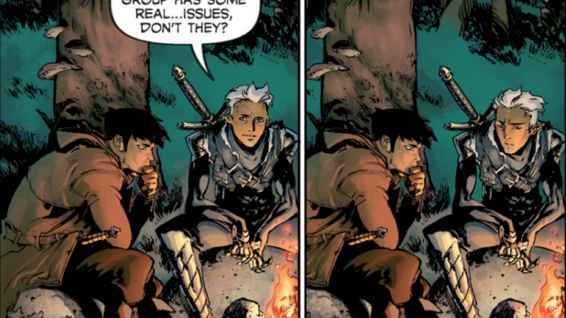 Dragon Age: Dark Fortress #1 Exclusive Preview – Fenris Reflects On Danarius And Teams Up With The Inquisition