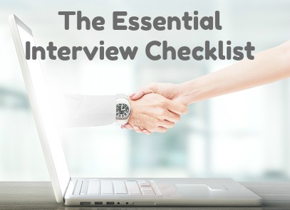 Interview Checklist – what to do before your interview