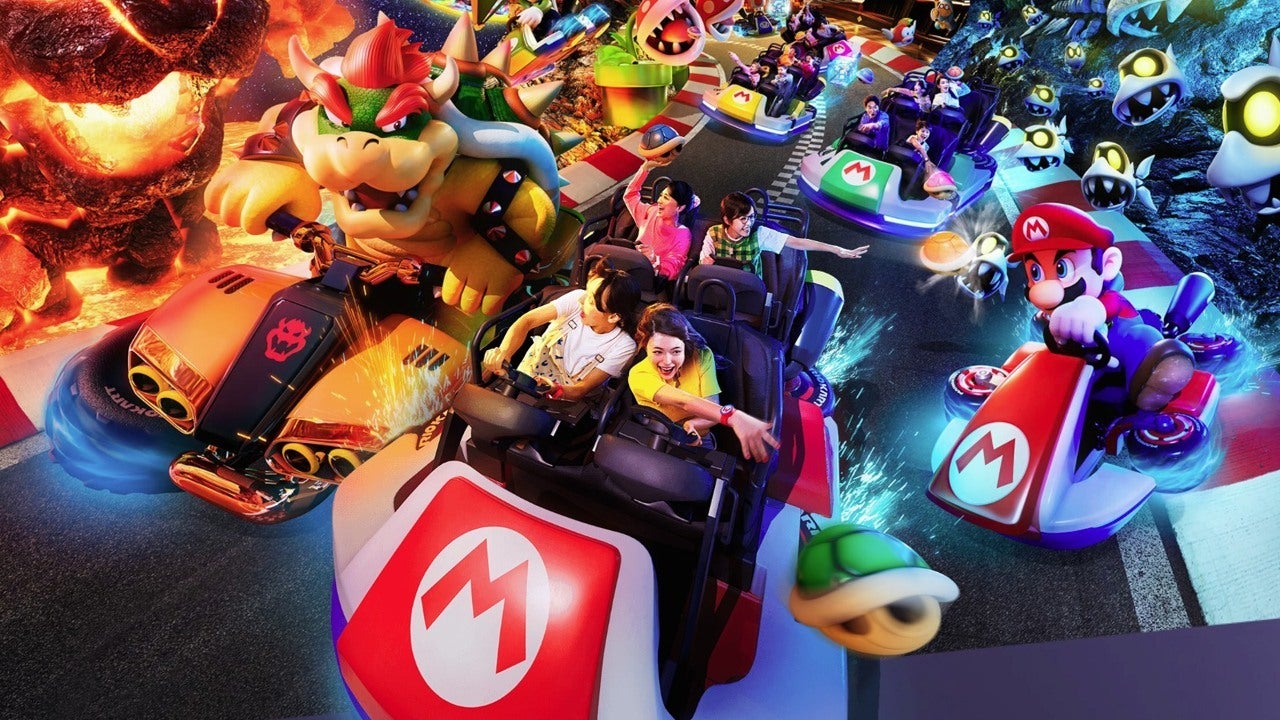 Super Nintendo World’s Mario Kart Ride Is Also a Video Game… But Just for its Developers