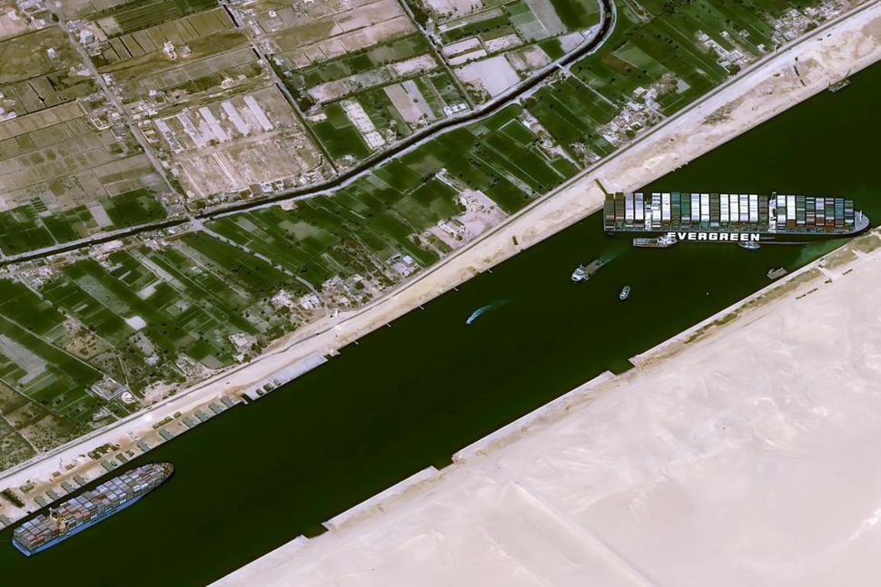 Egypt Races to Dislodge Giant Vessel Blocking Suez Canal | World News