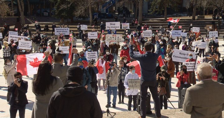 Calgary joins rallies across Canada calling to ‘Stop Asian Hate’ – Calgary