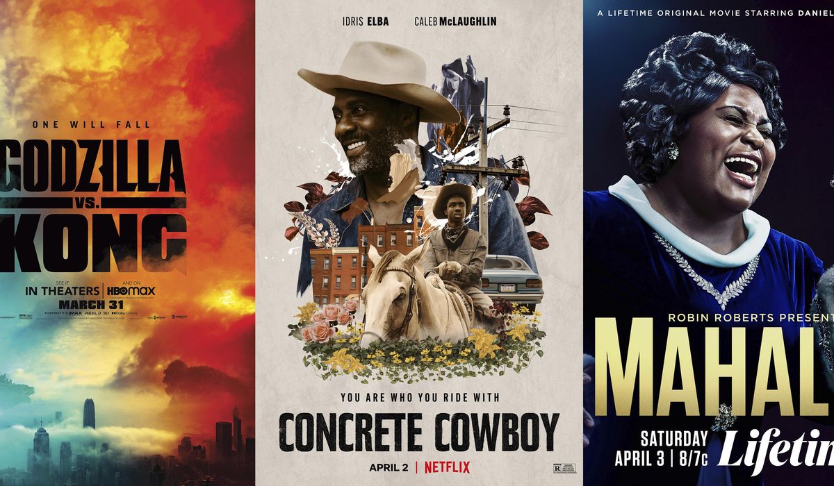 New this week: Godzilla vs Kong, ‘Concrete Cowboy’ & Mahalia