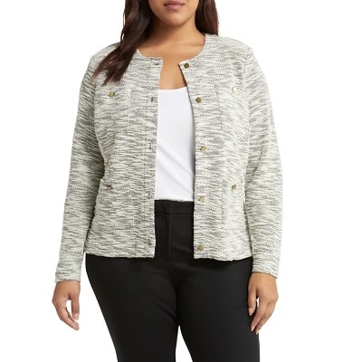 Tuesday’s Workwear Report: Mixed Up Cotton Blend Jacket