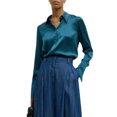 Splurge Monday’s Workwear Report: Object of Affection Silk Button-Front Shirt