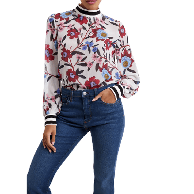 Wednesday’s Workwear Report: Eloise Floral Crinkle Top